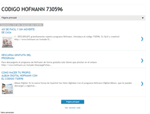 Tablet Screenshot of codigohofmann730596.blogspot.com
