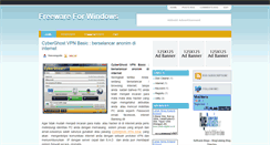 Desktop Screenshot of freeware-windows.blogspot.com