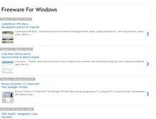 Tablet Screenshot of freeware-windows.blogspot.com