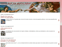 Tablet Screenshot of cosasquemegustasaber.blogspot.com