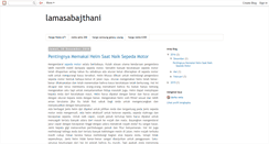 Desktop Screenshot of lamasabajthani.blogspot.com
