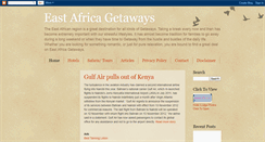 Desktop Screenshot of eastafricagetaways.blogspot.com