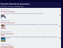 Tablet Screenshot of horwitzhorwitzassociates.blogspot.com