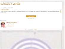 Tablet Screenshot of matameyveras.blogspot.com