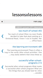 Mobile Screenshot of lessonsxlessons.blogspot.com