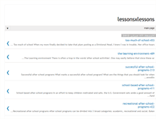 Tablet Screenshot of lessonsxlessons.blogspot.com