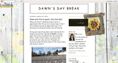 Desktop Screenshot of dawnsdaybreak.blogspot.com