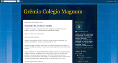 Desktop Screenshot of gremio-magnum.blogspot.com