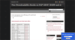 Desktop Screenshot of books4sap.blogspot.com