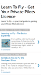 Mobile Screenshot of get-your-pilots-licence.blogspot.com