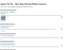 Tablet Screenshot of get-your-pilots-licence.blogspot.com