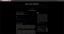 Desktop Screenshot of hhogasenergy.blogspot.com