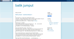 Desktop Screenshot of batikjum-put.blogspot.com