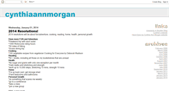 Desktop Screenshot of cynthiaannmorgan.blogspot.com