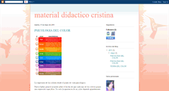 Desktop Screenshot of materialdidacticocristina.blogspot.com