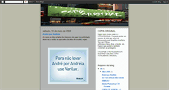 Desktop Screenshot of copiaoriginal.blogspot.com