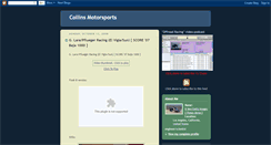 Desktop Screenshot of collinsmotorsports.blogspot.com