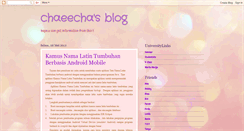 Desktop Screenshot of blognyaechalho.blogspot.com