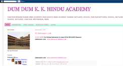 Desktop Screenshot of dumdumkkhinduacademy.blogspot.com