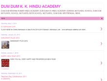 Tablet Screenshot of dumdumkkhinduacademy.blogspot.com