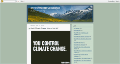 Desktop Screenshot of envirogeo.blogspot.com