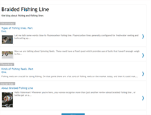 Tablet Screenshot of braidedfishingline.blogspot.com