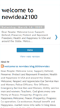 Mobile Screenshot of newidea2100usa.blogspot.com