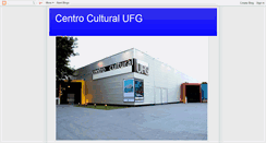 Desktop Screenshot of centroculturalufg.blogspot.com