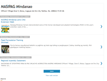 Tablet Screenshot of masipag-mindanao.blogspot.com