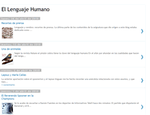 Tablet Screenshot of lenguajeshumanos.blogspot.com