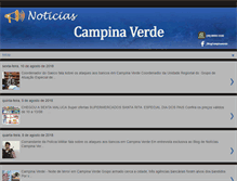 Tablet Screenshot of noticiascampinaverde.blogspot.com