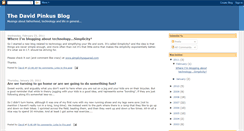 Desktop Screenshot of dpinkus.blogspot.com