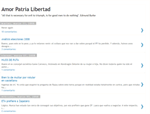 Tablet Screenshot of amorpatrialibertad.blogspot.com