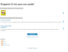 Tablet Screenshot of drogamix.blogspot.com