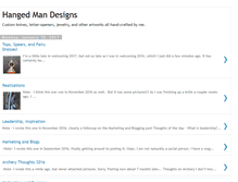 Tablet Screenshot of hangedmandesigns.blogspot.com