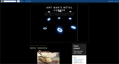 Desktop Screenshot of antmanmetalcorner.blogspot.com