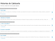 Tablet Screenshot of cabizuela.blogspot.com