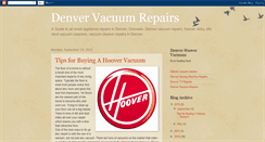 Desktop Screenshot of denvervacuum.blogspot.com
