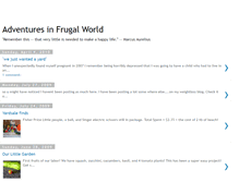 Tablet Screenshot of adventuresinfrugalworld.blogspot.com