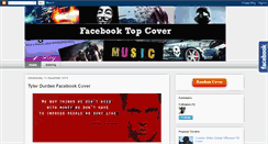 Desktop Screenshot of facebooktopcover.blogspot.com