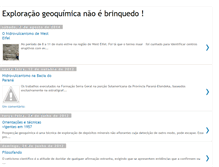 Tablet Screenshot of exploracaogeoquimica.blogspot.com