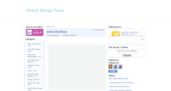 Desktop Screenshot of orkut-picture-taxt-scrap-code.blogspot.com