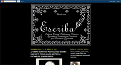 Desktop Screenshot of blog-do-escriba.blogspot.com