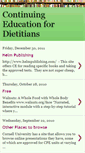 Mobile Screenshot of continuingeducationfordietitians.blogspot.com