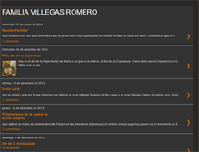 Tablet Screenshot of familiavillegasromero.blogspot.com