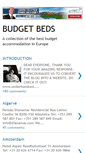Mobile Screenshot of budgetbeds.blogspot.com