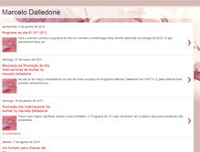 Tablet Screenshot of marcelodalledone.blogspot.com
