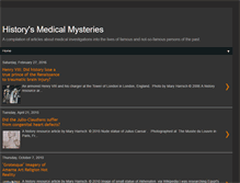 Tablet Screenshot of historymedmysteries.blogspot.com