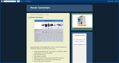 Desktop Screenshot of buy-power-converters.blogspot.com