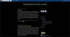 Desktop Screenshot of conservativeken.blogspot.com